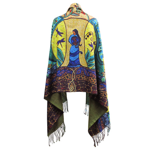 Leah Dorion Strong Earth Woman Eco-Shawl - Tricia's Gems