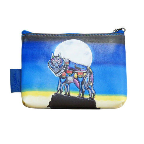 Jessica Somers Wolf Coin Purse - Tricia's Gems