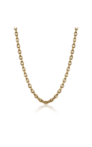 Oval Link Necklace | Italgem Steel - Tricia's Gems