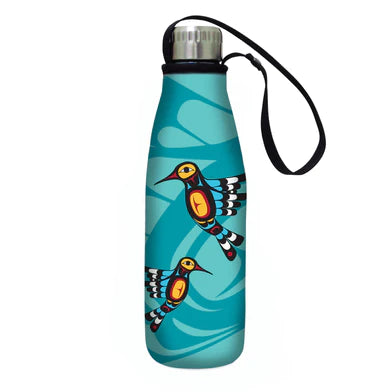 Francis Dick Hummingbird Water Bottle and Sleeve - Tricia's Gems