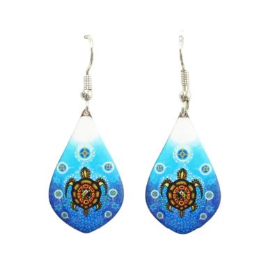 James Jacko Medicine Turtle Gallery Collection Earrings - Tricia's Gems