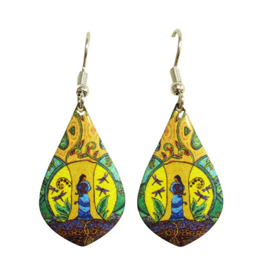 Leah Dorion Strong Earth Woman Gallery Collection Earrings - Tricia's Gems