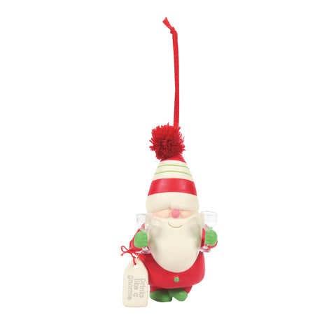 Drinks Like A Gnome Ornament | Department 56 - Tricia's Gems