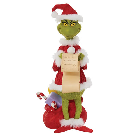 Grinch Checking His List - Tricia's Gems