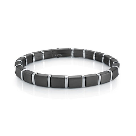 Quadrant Metal Bracelet | Italgem Steel - Tricia's Gems