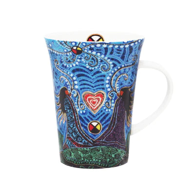 Leah Dorion Breath of Life Porcelain Mug - Tricia's Gems