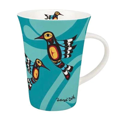 Francis Dick Hummingbird Porcelain Mug - Tricia's Gems