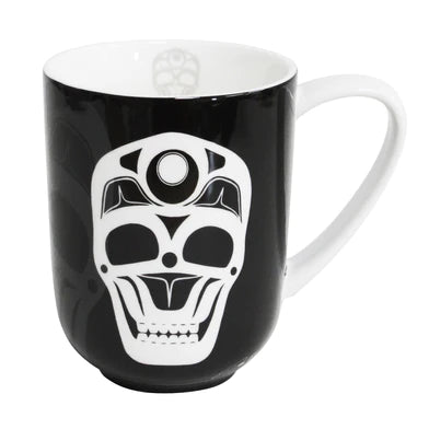 James Johnson Skull Porcelain Mug - Tricia's Gems