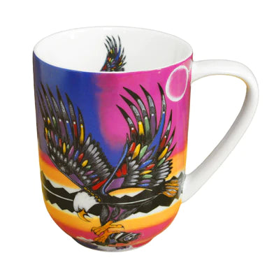Jessica Somers Eagle Porcelain Mug - Tricia's Gems