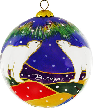 Dawn Oman Sky Watchers Glass Ornament - Tricia's Gems