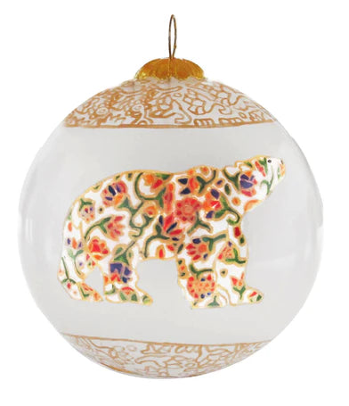 Dawn Oman Spring Bear Glass Ornament - Tricia's Gems