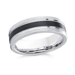 White/Black Cobalt Ring | Malo - Tricia's Gems
