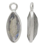 Silver Gemstone Charms | Permanent Jewelry - Tricia's Gems