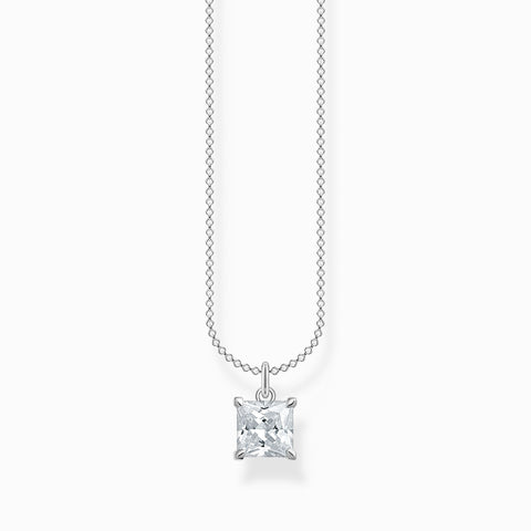 Necklace With White Stone | Thomas Sabo - Tricia's Gems