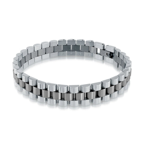 10mm Watch Link Bracelet | Italgem Steel - Tricia's Gems