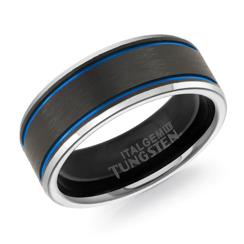 Logan Tungsten Carbide Ring | Italgem Steel - Tricia's Gems