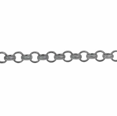 Rolo Link Chain Silver - Tricia's Gems