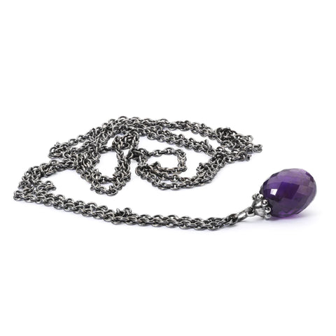 Fantasy Necklace With Amethyst Sterling Silver | Trollbeads - Tricia's Gems