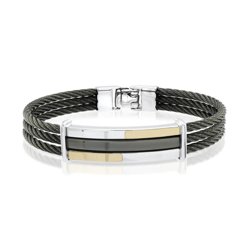 Cable Bracelet Bond Collection | Italgem Steel - Tricia's Gems