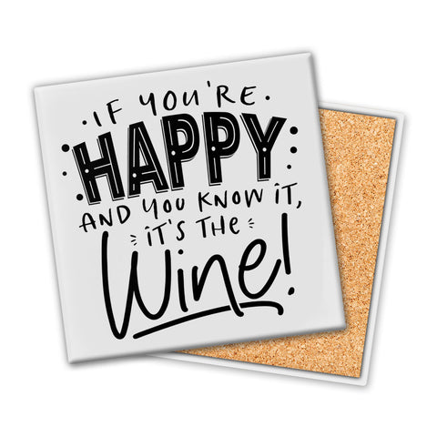 If You're Happy And You Know It | Coaster - Tricia's Gems