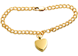 Cremation Jewelry: Gold-Filled Double Link Bracelet- Pendant Sold Separately - Tricia's Gems