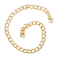 Cremation Jewelry: Gold-Filled Double Link Bracelet- Pendant Sold Separately - Tricia's Gems