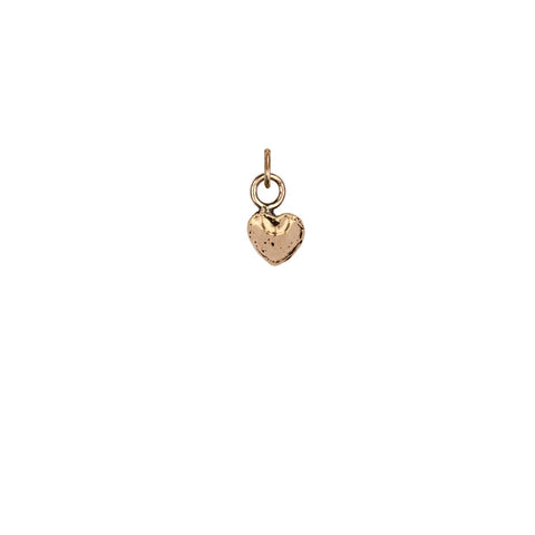 14 Karart Heart Symbol Charm - Tricia's Gems