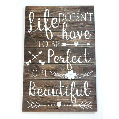 LIFE IS BEAUTIFUL SIGN - Tricia's Gems