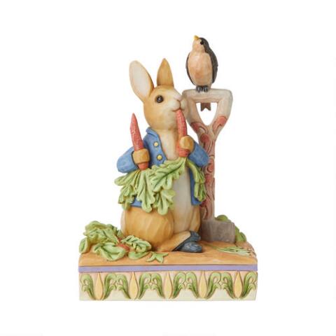Peter Rabbit In Garden | Jim Shore Heartwood Creek - Tricia's Gems