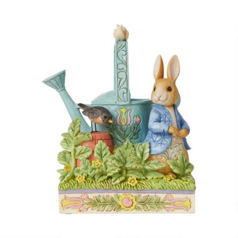 Peter Rabbit with Watering Can | Jim Shore Heartwood Creek - Tricia's Gems