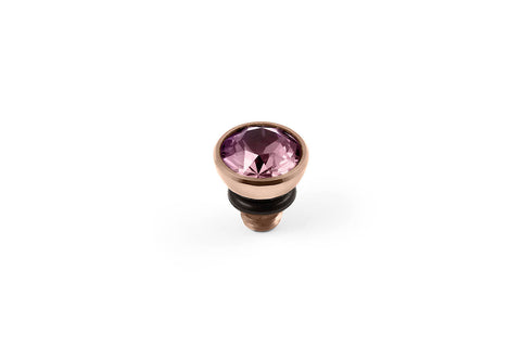 Bottone 5mm Light Rose Top Rose Gold - Tricia's Gems