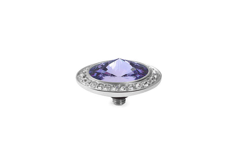 Tondo Deluxe 16 mm Tanzanite Crystal Rim - Tricia's Gems
