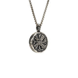 Silver And Bronze Four Virtues Coin Pendant | Keith Jack - Tricia's Gems