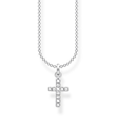 Necklace Cross Pave - Tricia's Gems