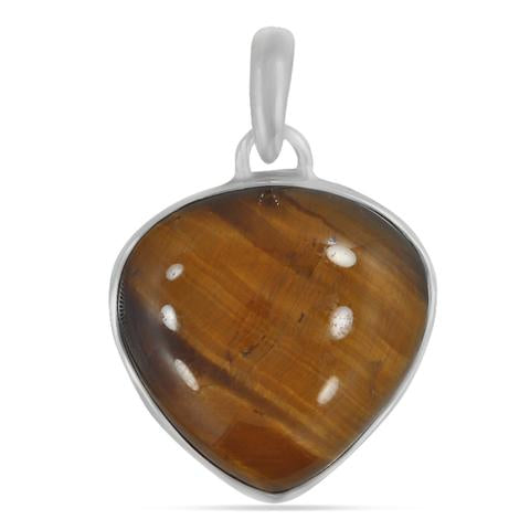Natural Tiger Eye 925 Sterling Silver - Tricia's Gems