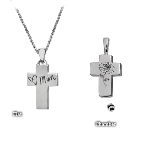 Personalized Petite Cross Jewelry - Tricia's Gems