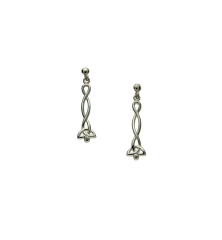 Trinity Knot Post Dangle Earrings | Keith Jack - Tricia's Gems
