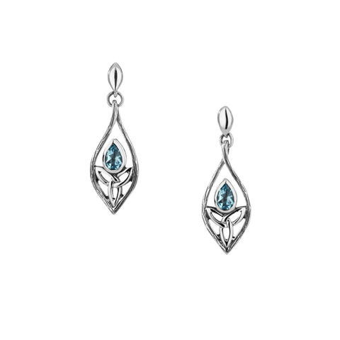 Silver Guardian Angel Post Earrings | Keith Jack - Tricia's Gems