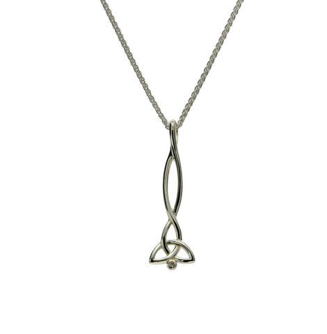 Trinity Knot Diamond Pendant | Keith Jack - Tricia's Gems