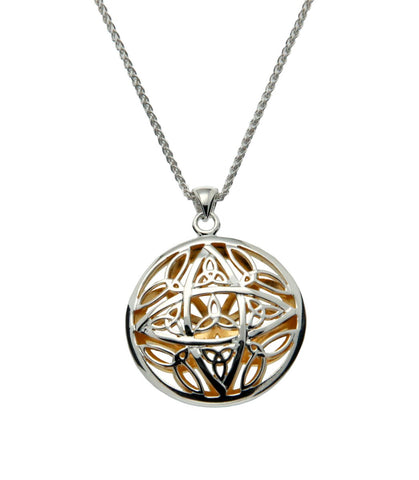 Trinity Knot Double Sided Pendant | Keith Jack - Tricia's Gems