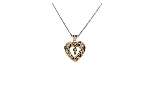 Celtic Heart Pendant - Tricia's Gems