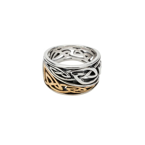 Silver And 10k Gold Enrick Ring | Keith Jack - Tricia's Gems
