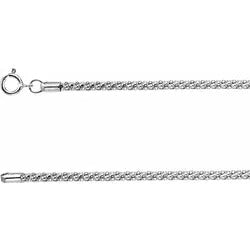Sterling Silver Popcorn Chain 2.5 mm - Tricia's Gems