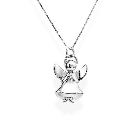 Necklace Angel Silver N&N | Amen - Tricia's Gems