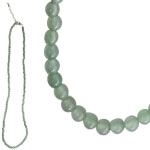 Gemstone 3mm Bead Necklace - Aventurine - Tricia's Gems