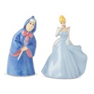 Cinderella and Fairy Godmother Salt & Pepper Shaker - Tricia's Gems