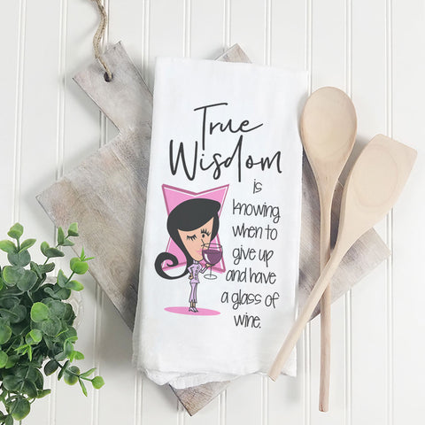 True Wisdon | Towel - Tricia's Gems