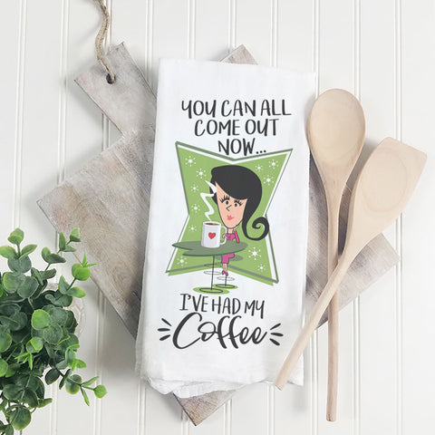 You Can All Come Out Now | Towel - Tricia's Gems