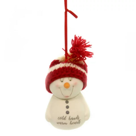 Cold Hands Warm Hearts Ornament | Snowpinions - Tricia's Gems