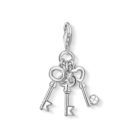 Thomas Sabo Cloverleaf & Pearl Charm Pendant | Retired